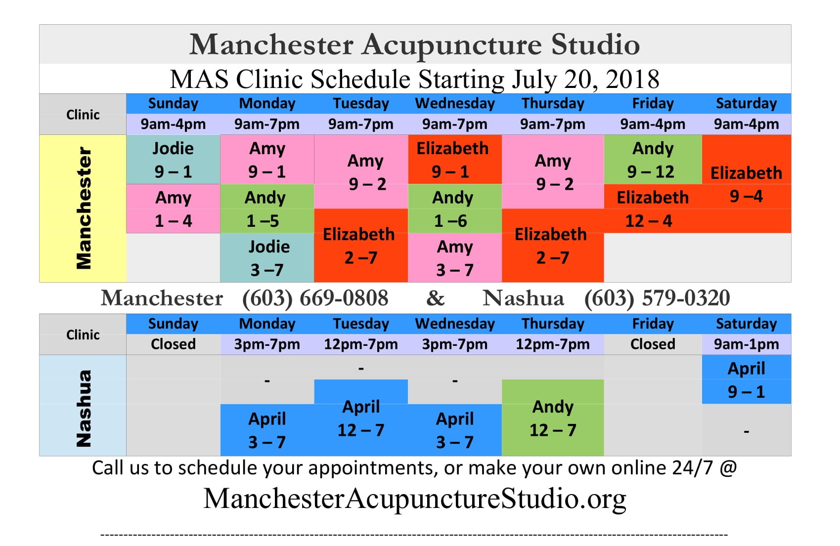 Patient Resources Manchester Acupuncture Studio
